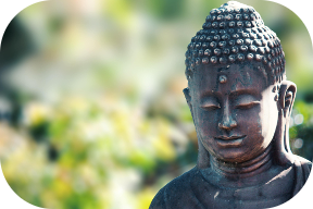 Peaceful Buddist Statue